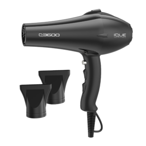 IQUE Professional Hairdryer Black Q3600